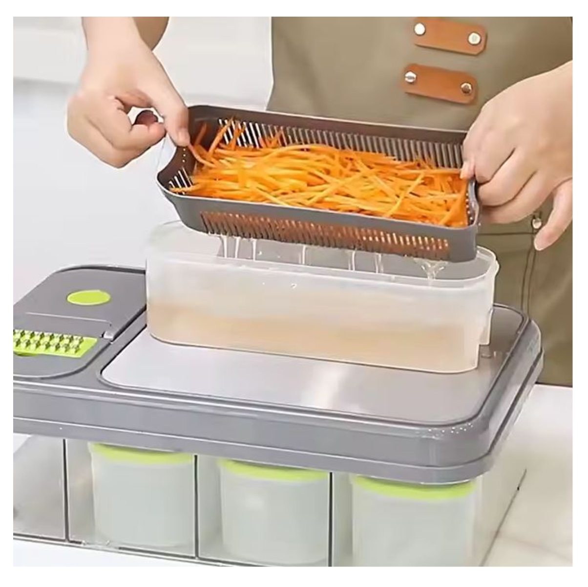 Miniatura 7 de Estacion de preparacion Mandolina 28en1